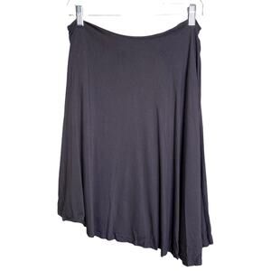 Lauren Conrad Women's Skirt Purple High-Low Flow‎ Skirt Stretch Size L